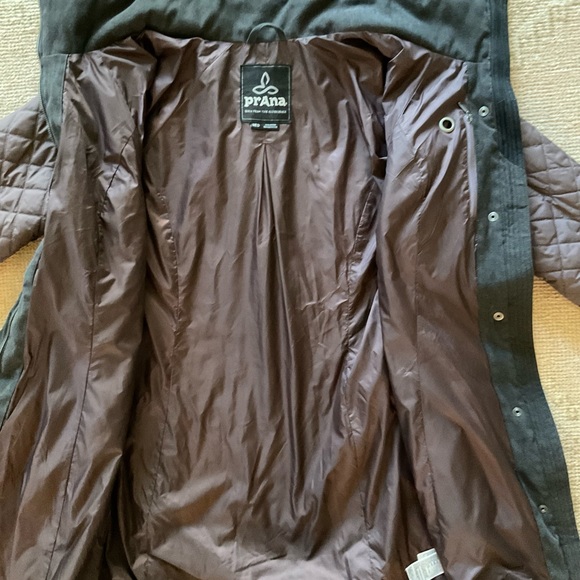 prAna women’s two-tone quilted pimaloft parka/jacket - Picture 5 of 6
